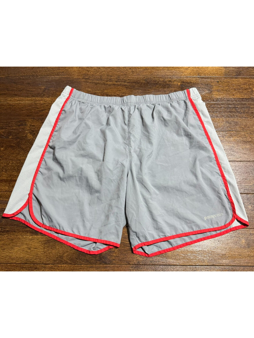 Patagonia Strider Men's Running Shorts 7" Lined Large Gray Athletic Trail